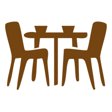 the dining room & bunkhouse icon