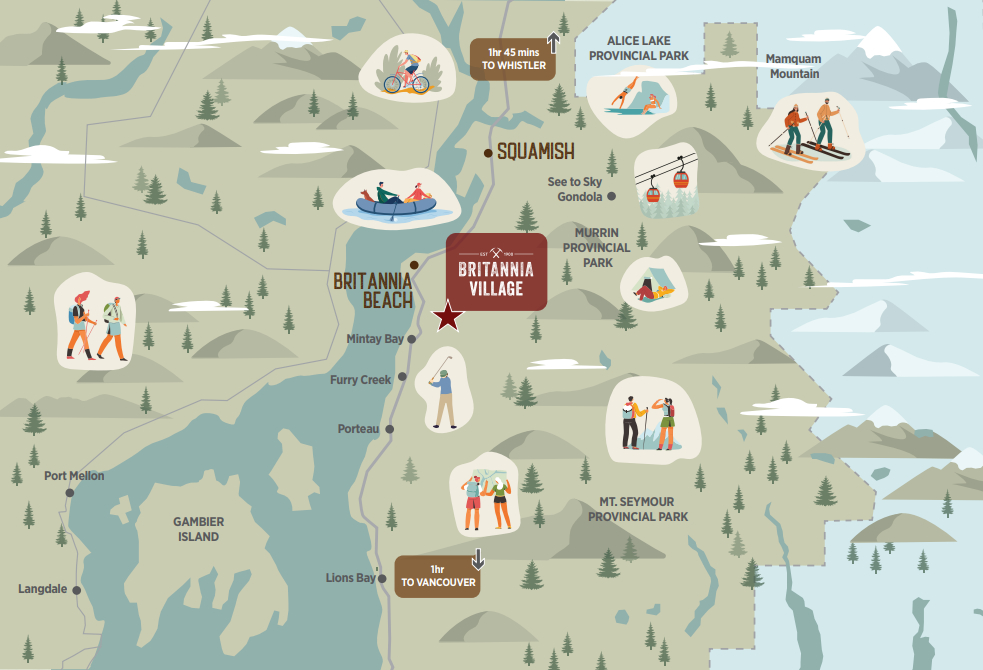 brit bay map