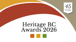 Heritage BC Awards 2026 Logo