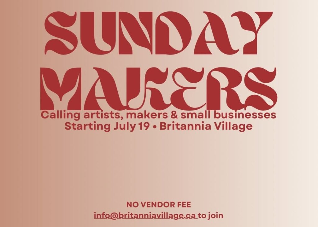 Sunday Makers Banner